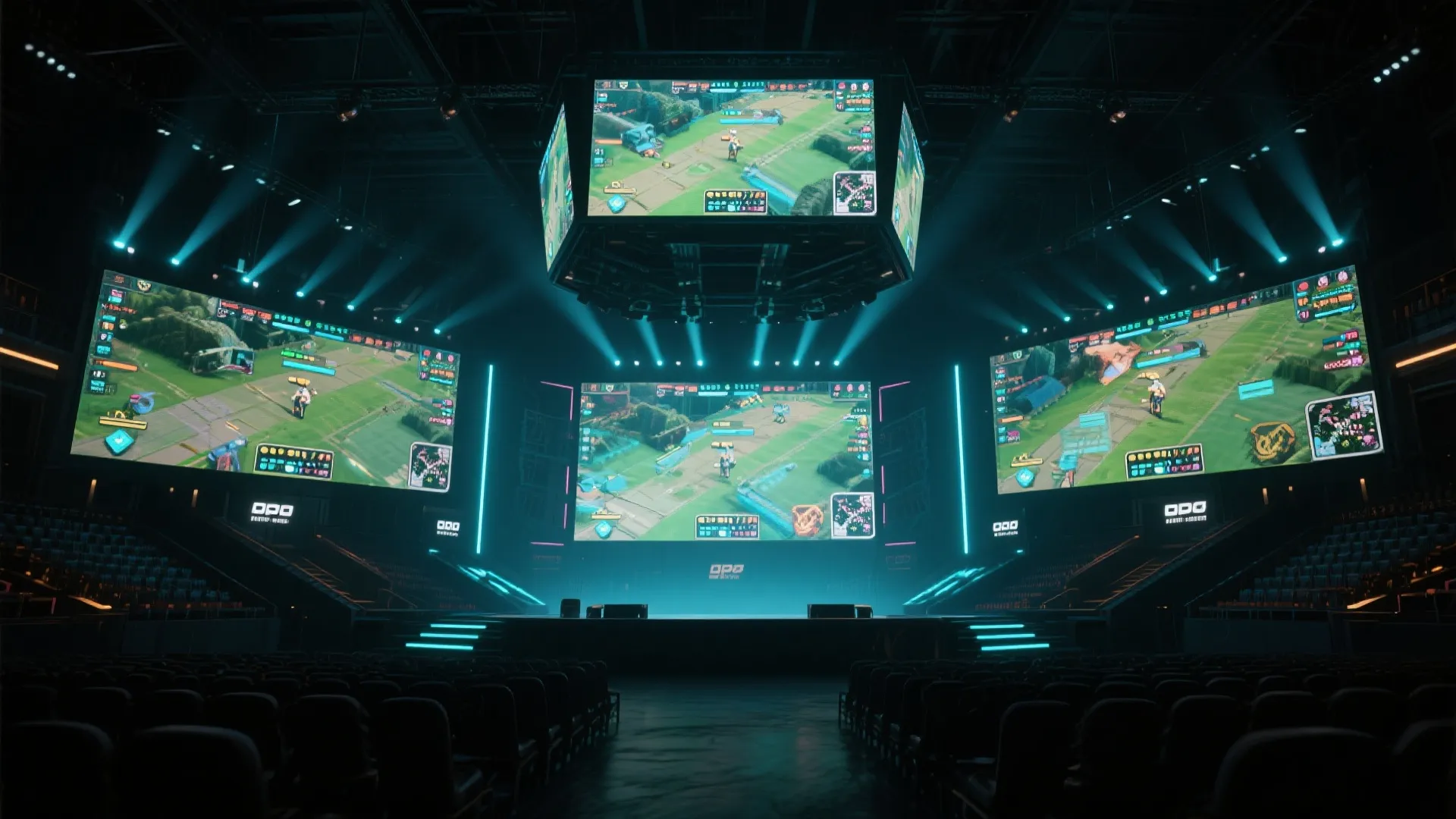 电竞赛事现场