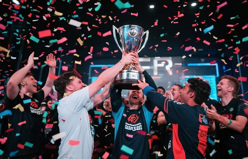 总决赛捧杯时刻